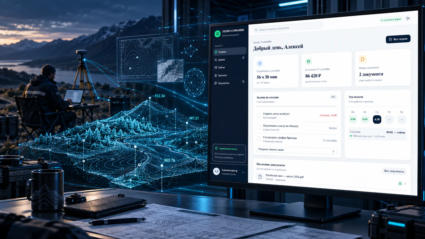 Собственная CRM и цифровые инструменты геодезистов